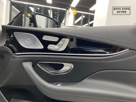 인천 벤츠 AMG GT43 전체랩핑(Gloss Glacier Gray)과 실내랩핑 잘하는 곳!! / 인천 연수구 송도동