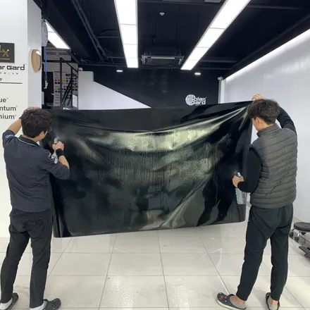 인천 PPF / 랩핑 추천 벤츠 GLC 300 쿠페 전체 PPF 시공 + 탑폴리에 루프스킨 (솔라가드 프리미엄 송도직영점) / 인천 연수구 송도동