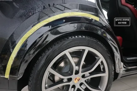인천송도신차패키지전문업체에서 포르쉐 카이엔 차량전체PPF로 완벽하게 도장면보호하기!! / 인천 연수구 송도동
