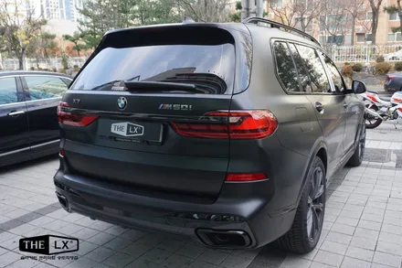 BMW X7 자동차썬팅고민은 이제 그만! 더엘엑스 LX필름으로 완벽한 틴팅시공했어요! / 인천 연수구 송도동
