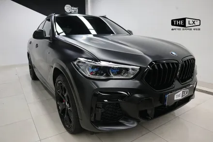사틴블랙 랩핑시공! 멋지다 X6! 잘한다 THE LX 송도점!! / 인천 연수구 송도동