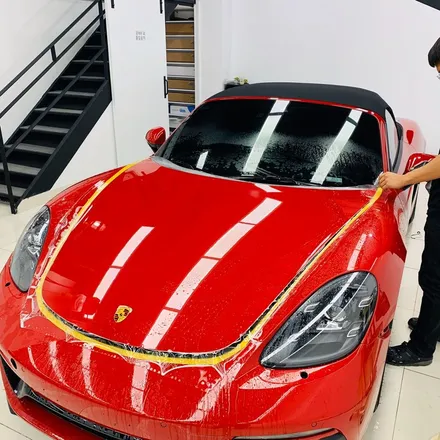 인천 ppf 잘하는 곳! 테리장과 함께하는 포르쉐 718 gts 스톤칩 보호 패키지!! / 인천 연수구 송도동