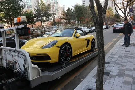 인천 솔라가드프리미엄 송도직영점 포르쉐 718박스터 GTS 보그썬팅, 전체 PPF시공후기 / 인천 연수구 송도동