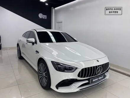 인천 벤츠 AMG GT43 전체랩핑(Gloss Glacier Gray)과 실내랩핑 잘하는 곳!! / 인천 연수구 송도동