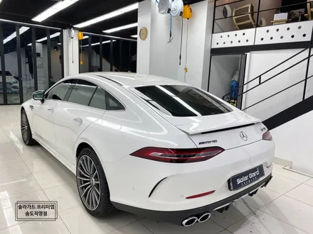인천 랩핑 추천 벤츠 AMG GT43 반무광 사틴 다크 그레이로 시선강탈 카리스마!! / 인천 연수구 송도동