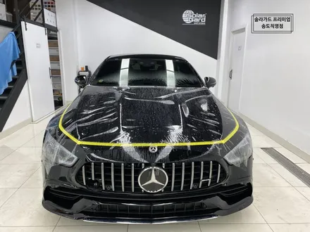 인천 벤츠 AMG GT43 자동차 문콕예방과 잔기스 보호에는 PPF 시공이 최고!! / 인천 연수구 송도동