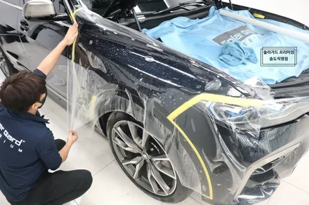 인천송도PPF 추천받아 BMW X7 프론트패키지 시공 완료 / 인천 연수구 송도동