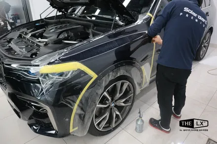 인천 송도 합리적이고 현명한 BMW X7 차량관리법! 프론트패키지 PPF 시공 / 인천 연수구 송도동