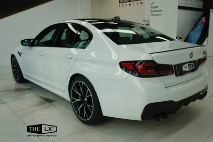 인천송도 자동차 썬팅추천업체 1순위 더엘엑스 (THE LX) 송도직영점 BMW M5 시공퀄리티 최고!! / 인천 연수구 송도동