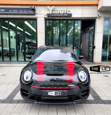 인천송도 미니(MINI) 전면과 선루프 썬팅! 더엘엑스 송도직영점에서 LX 농도 40%로 시공완료! / 인천 연수구 송도동