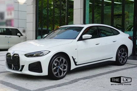 인천송도 BMW i4 자동차 썬팅추천 THE LX 솔라가드프리미엄 퀀텀 틴팅시공후기!! / 인천 연수구 송도동