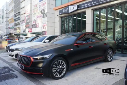 K9 신차패키지로 선택한 자동차 썬팅필름  더엘엑스 LX / 인천 연수구 송도동