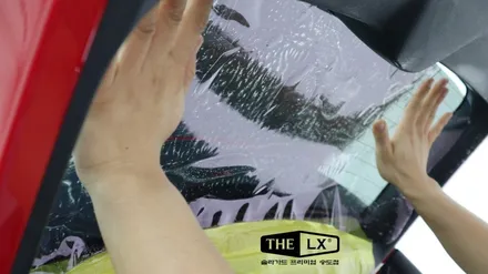 TSER과 시인성 모두 비교 확인 후 미니 컨트리맨 썬팅필름으로 선택한 더엘엑스 LX / 인천 연수구 송도동