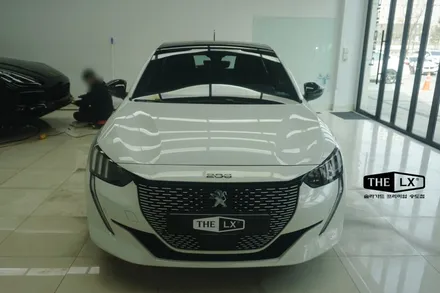 인천송도 프리미엄 썬팅을 원해? 더엘엑스 LX로 틴팅완료 푸조 e-208 후기 / 인천 연수구 송도동