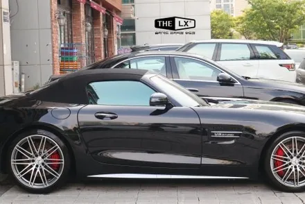 솔라가드 퀀텀 썬팅 필름 장점? 벤츠 AMG GT C 로드스터 시공후기 / 인천 연수구 송도동