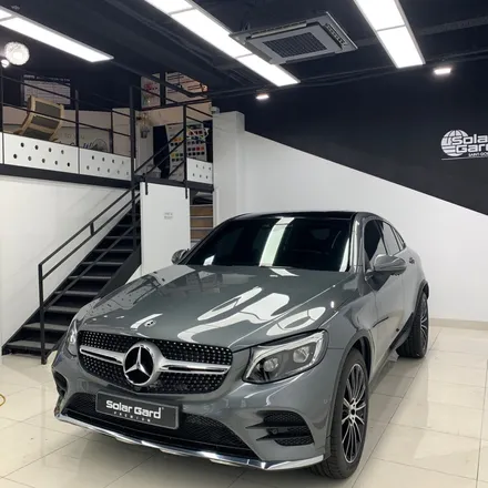 인천 랩핑 PPF / 솔라가드프리미엄 송도직영점 벤츠 GLC300 쿠페 틴팅, 탑폴리에 루프스킨, PPF 시공후기 / 인천 연수구 송도동