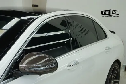 인천송도 완벽한 자동차 썬팅재시공업체! 더이상의 재시공 걱정없는 벤츠 E63 더엘엑스 LX 틴팅시공후기! / 인천 연수구 송도동