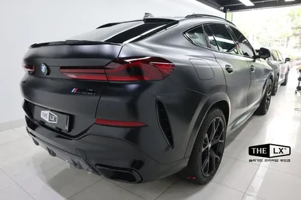사틴블랙 랩핑시공! 멋지다 X6! 잘한다 THE LX 송도점!! / 인천 연수구 송도동