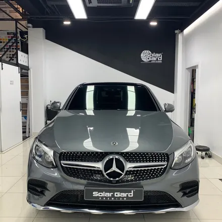 인천 랩핑 PPF / 솔라가드프리미엄 송도직영점 벤츠 GLC300 쿠페 틴팅, 탑폴리에 루프스킨, PPF 시공후기 / 인천 연수구 송도동