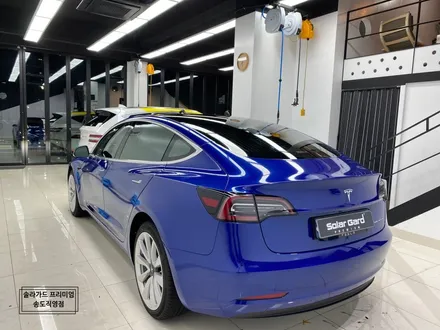 인천 랩핑 추천 / 테슬라 모델3 화이트에서 Gloss Deep Blue Metallic (유광 딥블루 메탈릭)으로 화려한 변신!! / 인천 연수구 송도동