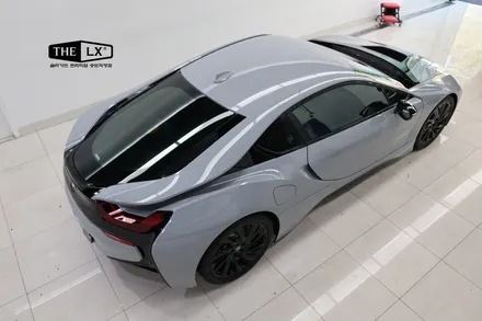 인천 송도 BMW i8 랩핑도 역시 최고! 유광 쿨그레이 색상으로 변화하여 더더욱 설레이는 I8 시공후기 / 인천 연수구 송도동