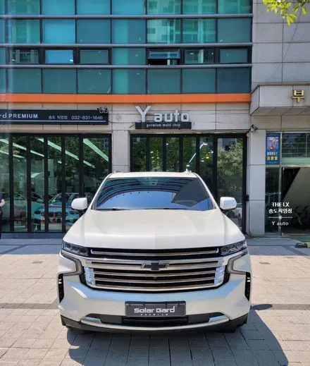 인천송도 쉐보레 타호에 더엘엑스 LX 썬팅으로 극강의 세이프티 기능을 장착하다 / 인천 연수구 송도동