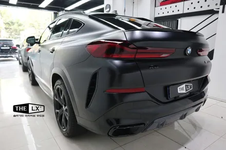 사틴블랙 랩핑시공! 멋지다 X6! 잘한다 THE LX 송도점!! / 인천 연수구 송도동