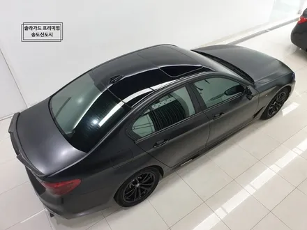 인천 랩핑 잘하는 곳 솔라가드 프리미엄 송도직영점 BMW 550d 사틴블랙 전체랩핑 시공후기 / 인천 연수구 송도동