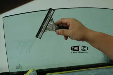 이제 더이상의 재시공은 없다! 인천 송도 썬팅 재시공 벤츠 SL63 블랙포스 장착을 위해 LX+퀀텀블랙 조합 썬팅시공완료 / 인천 연수구 송도동