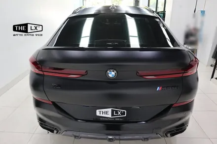 사틴블랙 랩핑시공! 멋지다 X6! 잘한다 THE LX 송도점!! / 인천 연수구 송도동