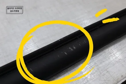 포르쉐 파나메라 GTS 솔라가드 프리미엄 티타늄썬팅(틴팅), 비내림현상방지 펠트지작업 / 인천 연수구 송도동