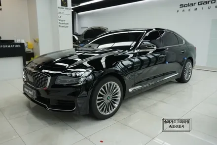 K9 고급미를 업그레이드 시켜 줄 솔라가드 프리미엄 LX 썬팅 + 블랙박스 + GPS 신차패키지 시공 후기 (솔라가드 프리미엄 송도직영점) / 인천 연수구 송도동