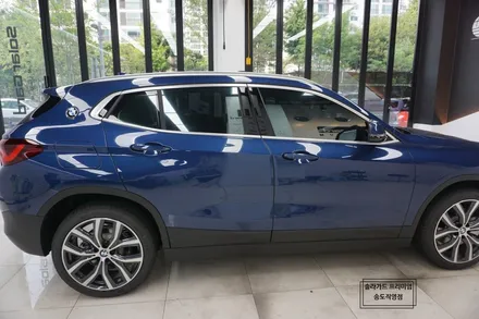 인천 송도 틴팅추천업체 BMW X2 썬팅은 역시 퀀텀필름이 가성비갑!! / 인천 연수구 송도동