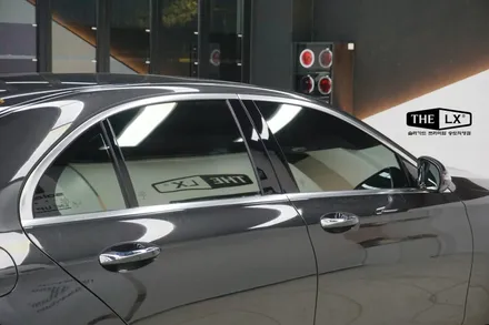 벤츠 E220d 썬팅 퀄리티 좋은 곳! THE LX 솔라가드 프리미엄 송도직영점 퀀텀 틴팅 시공후기 / 인천 연수구 송도동