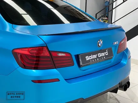 인천 랩핑 잘하는 곳 / BMW F10 M5 satin ocean shimmer (사틴오션쉬머) 전체랩핑 / 인천 연수구 송도동