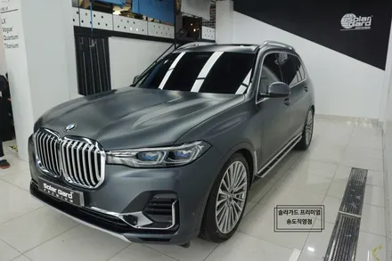 인천송도신차패키지 전문업체 BMW X7 출고 후 솔라가드 LX 썬팅 시공 / 인천 연수구 송도동