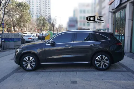 인천 벤츠 전기차 EQC400 THE LX 솔라가드 프리미엄 송도직영점에서 티타늄썬팅시공 100%만족! / 인천 연수구 송도동