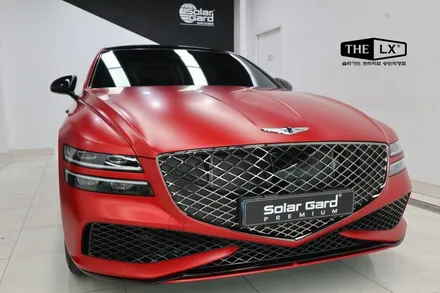 G80 전체랩핑, 아직도 고민만하시나요? 3M satin smoldering red (사틴 스모더링 레드)로 새로태어났어요. / 인천 연수구 송도동