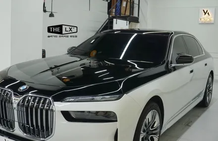 인천송도 BMW 740i 7시리즈 블랙PPF로 투톤랩핑 여기가 찐이다 / 인천 연수구 송도동