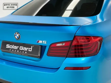 인천 랩핑 잘하는 곳 / BMW F10 M5 satin ocean shimmer (사틴오션쉬머) 전체랩핑 / 인천 연수구 송도동