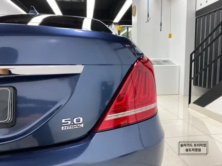 인천 랩핑 제네시스 EQ900 gloss glacier gray(유광 그레이셔 그레이) 시공퀄리티는 솔라가드 프리미엄 송도직영점이 최고!! / 인천 연수구 송도동