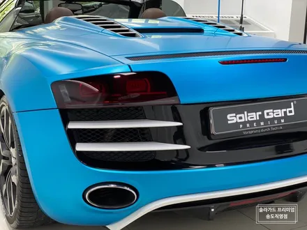 인천 랩핑 아우디 R8 스파이더 Satin Ocean Shimmer(사틴오션쉬머) 전체랩핑 퀄리티 최고! 새차뽑은줄!! / 인천 연수구 송도동