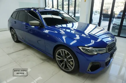 BMW 3시리즈 투어링 포르티망블루와 어울리는 썬팅 필름 선택! / 인천 연수구 송도동