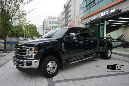 인천송도 포드 F350 픽업트럭 틴팅으로 솔라가드 프리미엄 티타늄 썬팅 추천해요~ / 인천 연수구 송도동