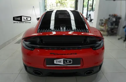 포르쉐 911 카레라4GTS 썬팅필름 선택은? 더엘엑스 송도직영점 LX와 티타늄 조합이지! / 인천 연수구 송도동