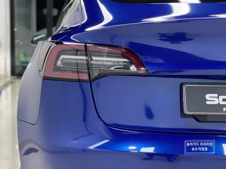 인천 랩핑 추천 / 테슬라 모델3 화이트에서 Gloss Deep Blue Metallic (유광 딥블루 메탈릭)으로 화려한 변신!! / 인천 연수구 송도동