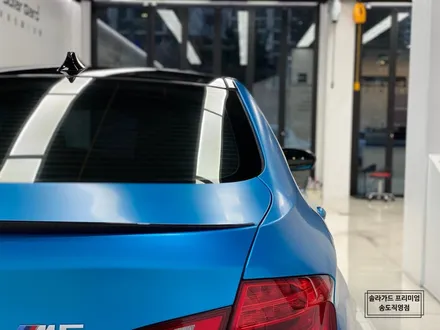 인천 랩핑 잘하는 곳 / BMW F10 M5 satin ocean shimmer (사틴오션쉬머) 전체랩핑 / 인천 연수구 송도동