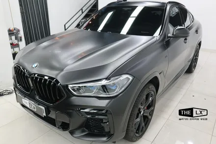 사틴블랙 랩핑시공! 멋지다 X6! 잘한다 THE LX 송도점!! / 인천 연수구 송도동