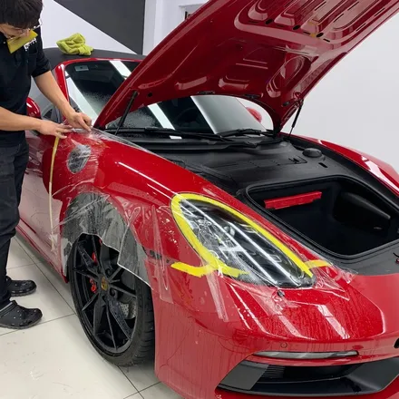 인천 ppf 잘하는 곳! 테리장과 함께하는 포르쉐 718 gts 스톤칩 보호 패키지!! / 인천 연수구 송도동