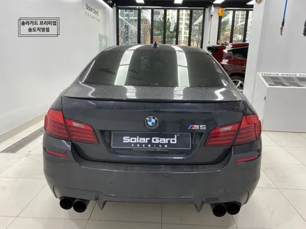 인천 랩핑 잘하는 곳 / BMW F10 M5 satin ocean shimmer (사틴오션쉬머) 전체랩핑 / 인천 연수구 송도동